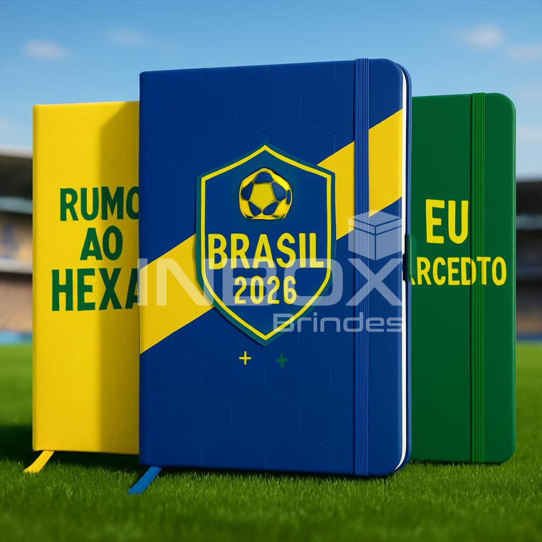 Caderneta emborrachada com pauta 21x14 - 6