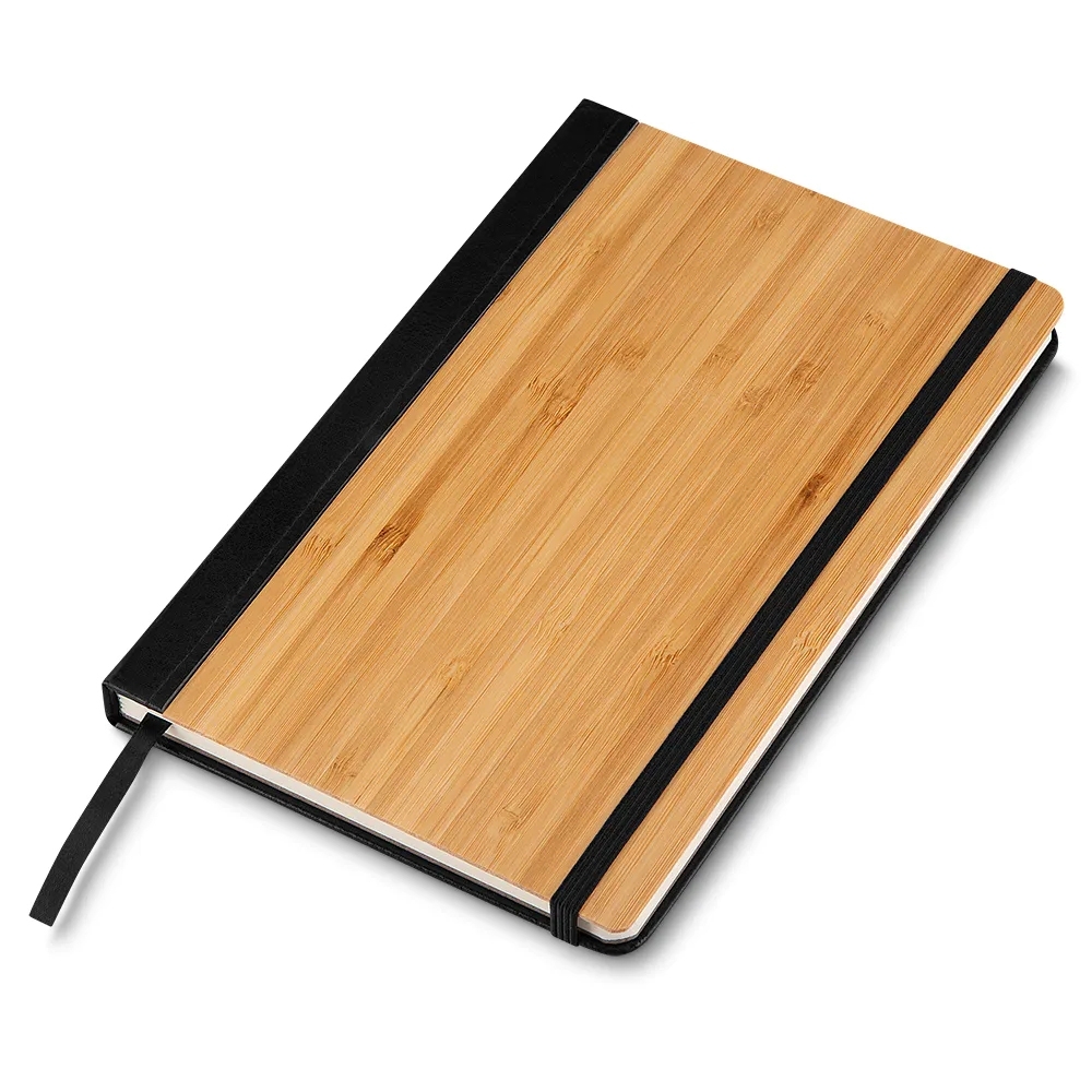 Caderneta em bambu com pauta 20x13 - 4