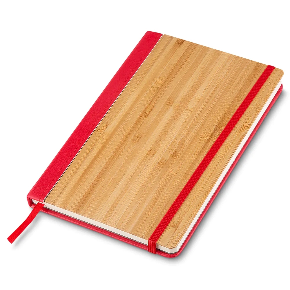Caderneta em bambu com pauta 20x13 - 6