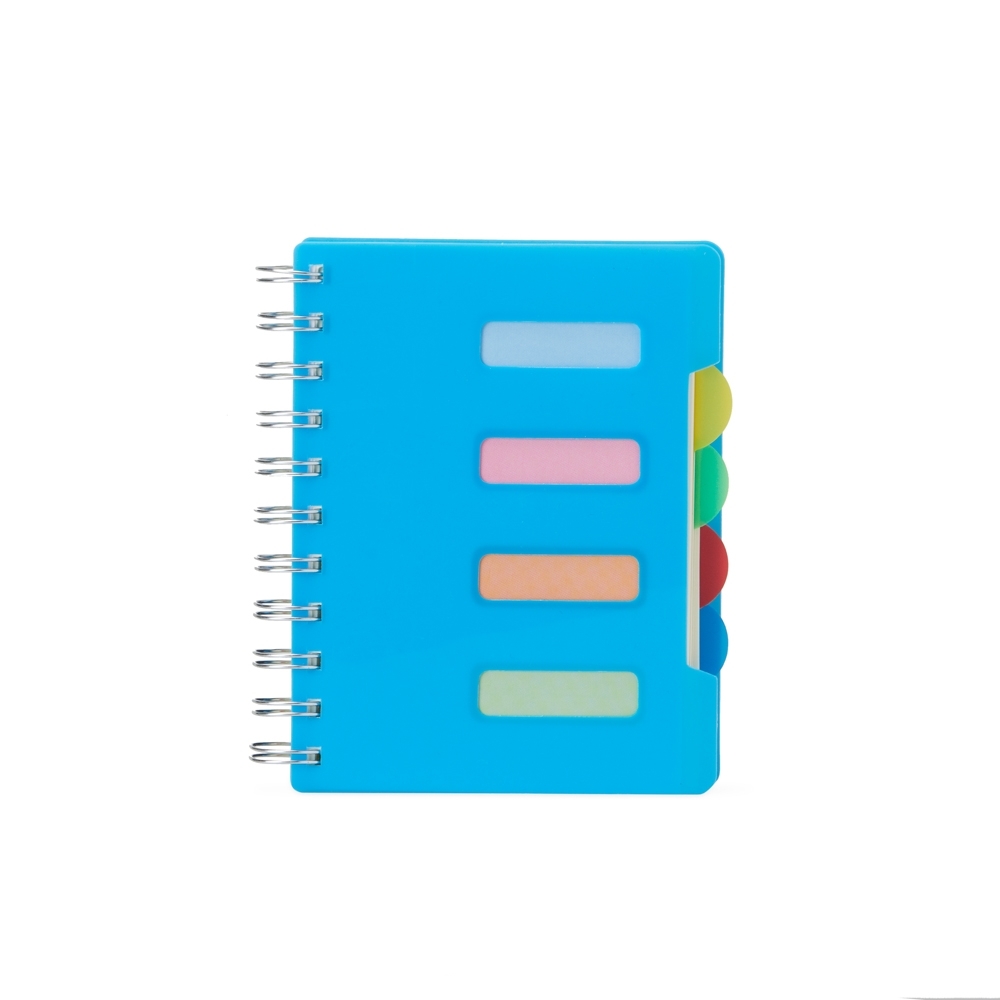 Caderno pequeno com divisórias com pauta 14x12 - 2