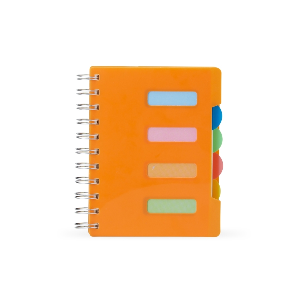 Caderno pequeno com divisórias com pauta 14x12 - 4