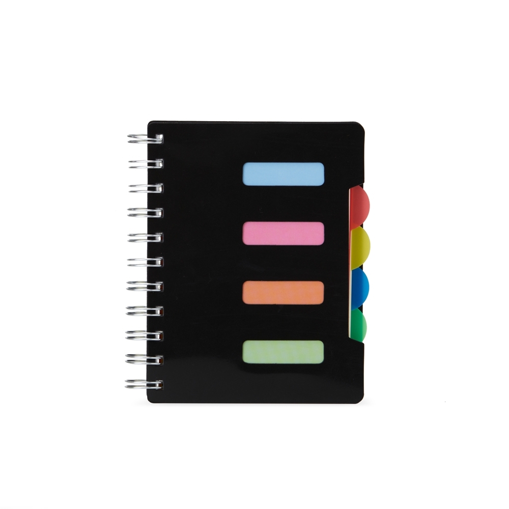 Caderno pequeno com divisórias com pauta 14x12 - 5