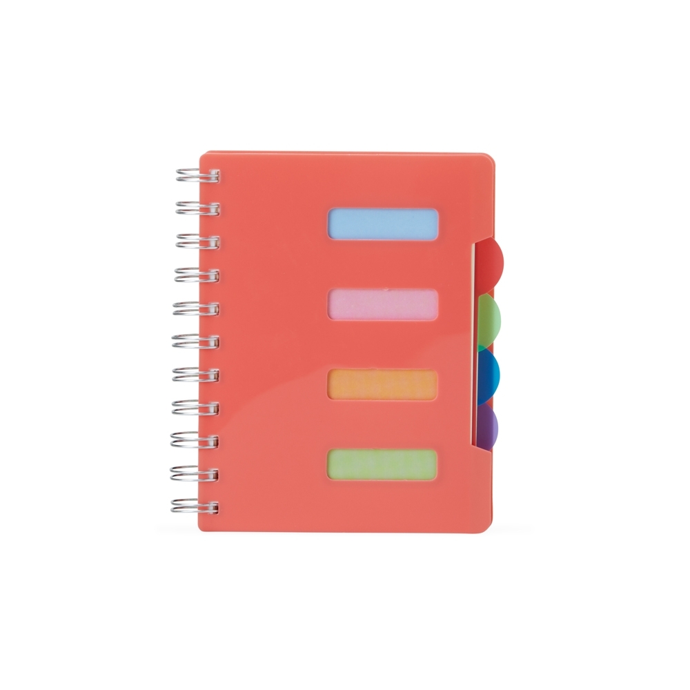Caderno pequeno com divisórias com pauta 14x12 - 6