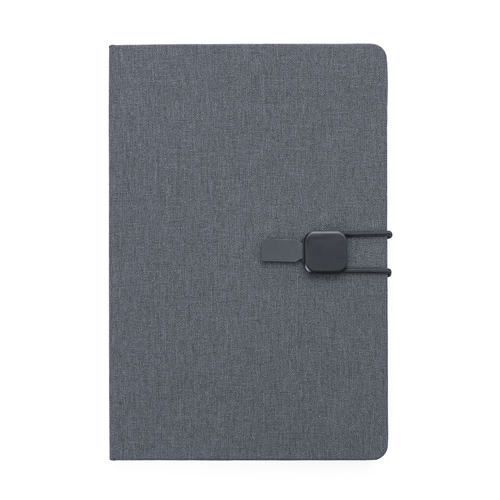 Caderno capa em poliéster com pauta 21x14 - 2