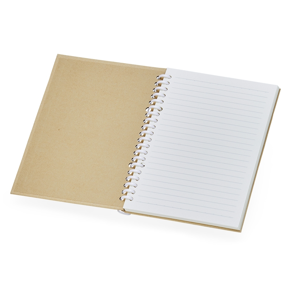 Caderno kraft com pauta 21x15 - 2