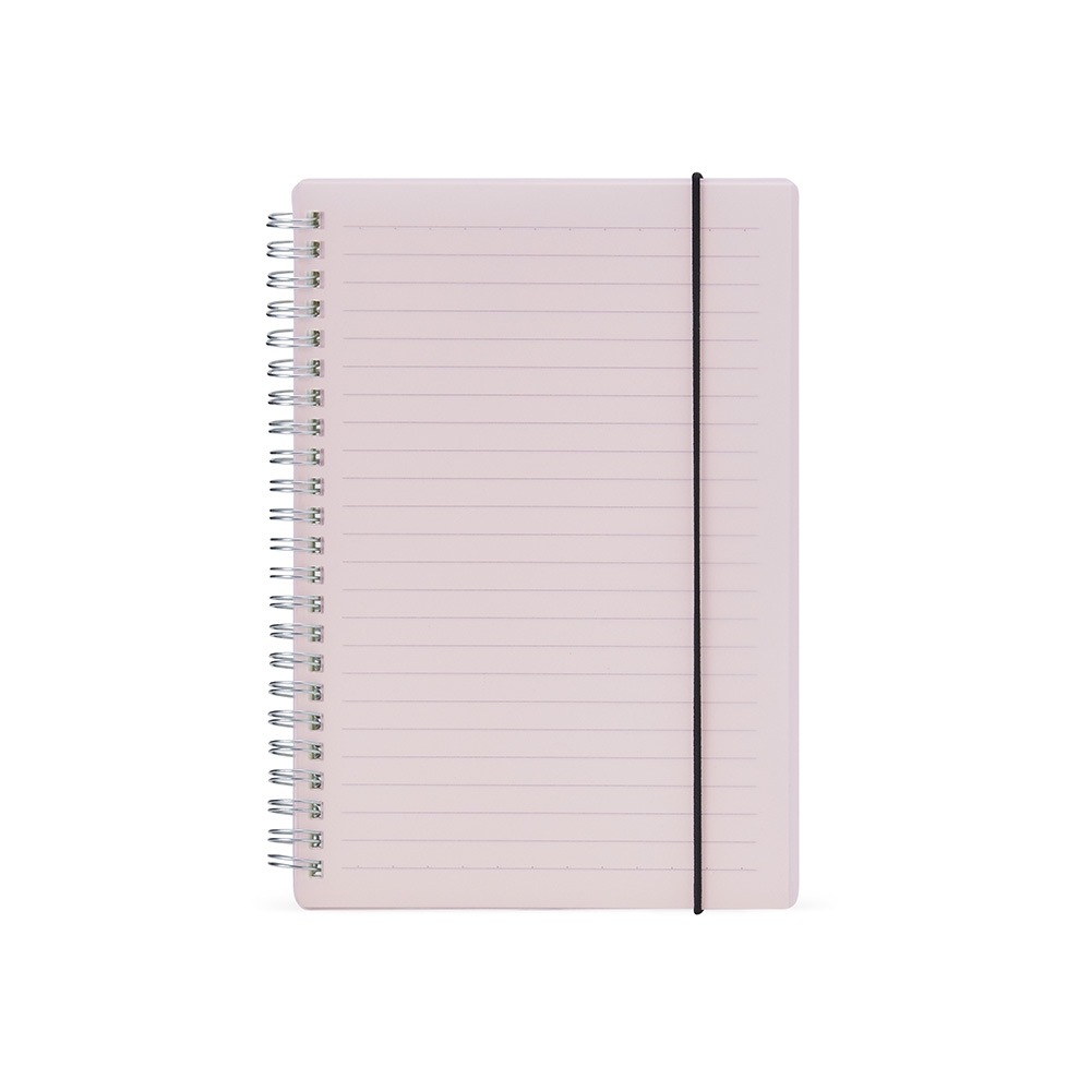 Caderno plástico com pauta 21x15 - 5