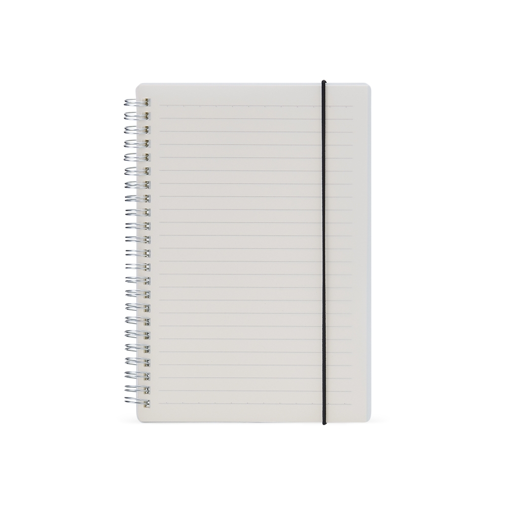 Caderno plástico com pauta 21x15 - 2
