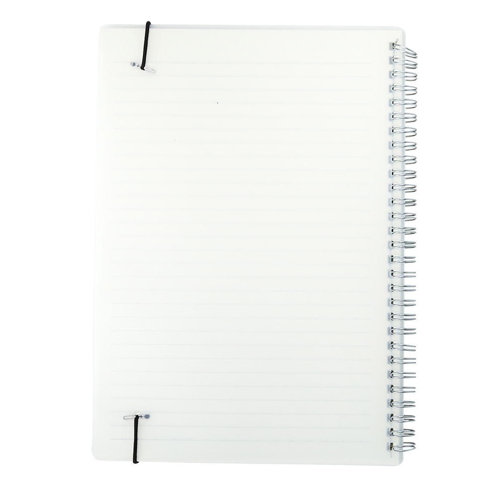 Caderno plástico com pauta 26x19 - 3