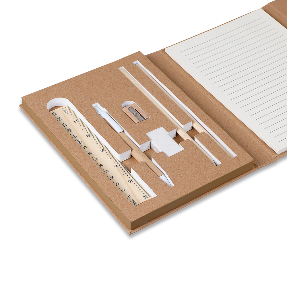 Kit escritório capa em papel kraft - 2