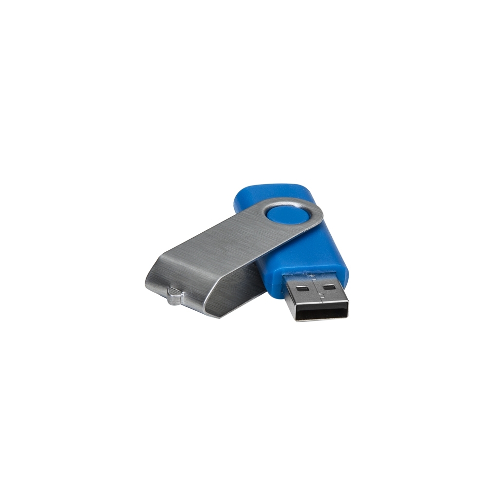 Pen drive giratório metálico - 4