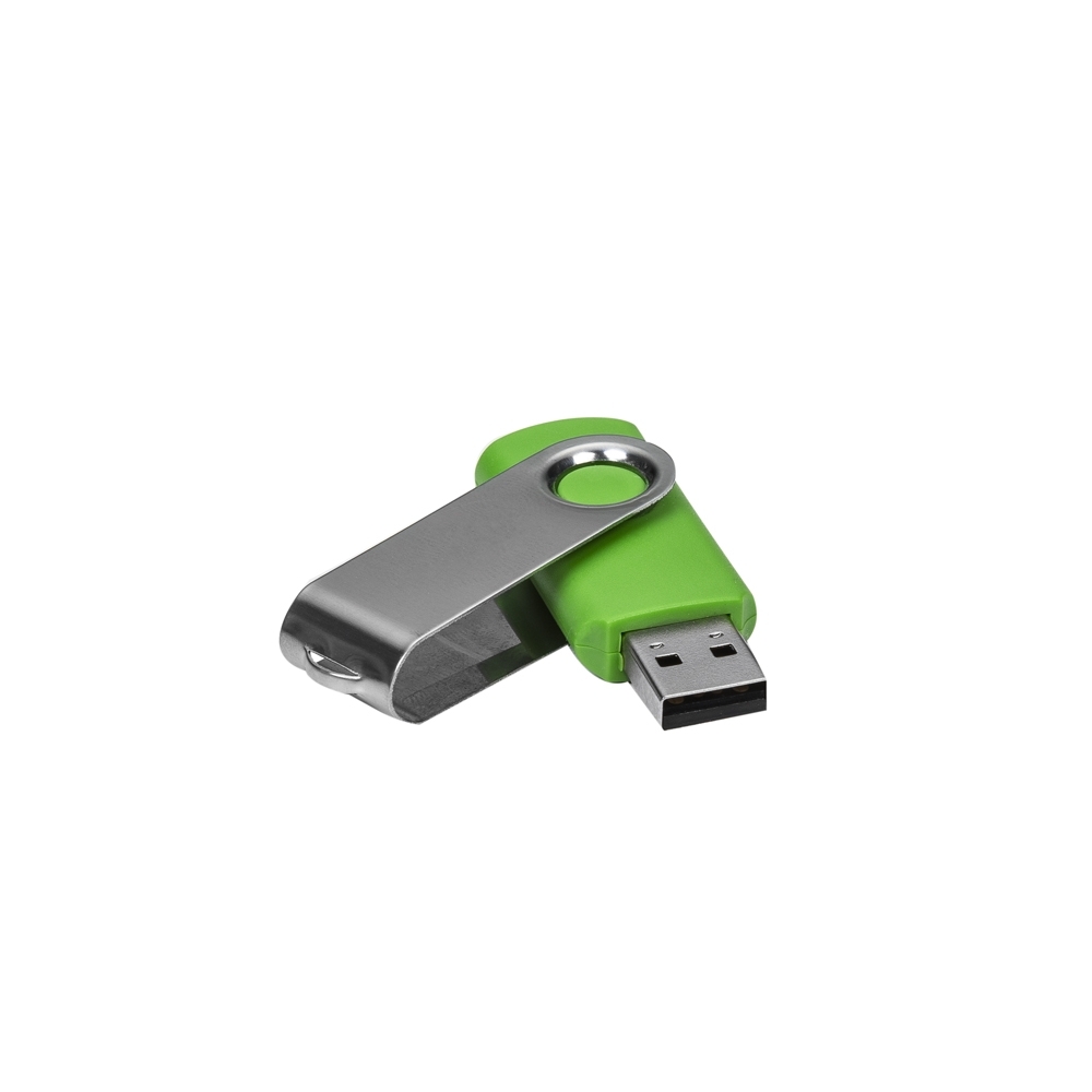 Pen drive giratório metálico - 5