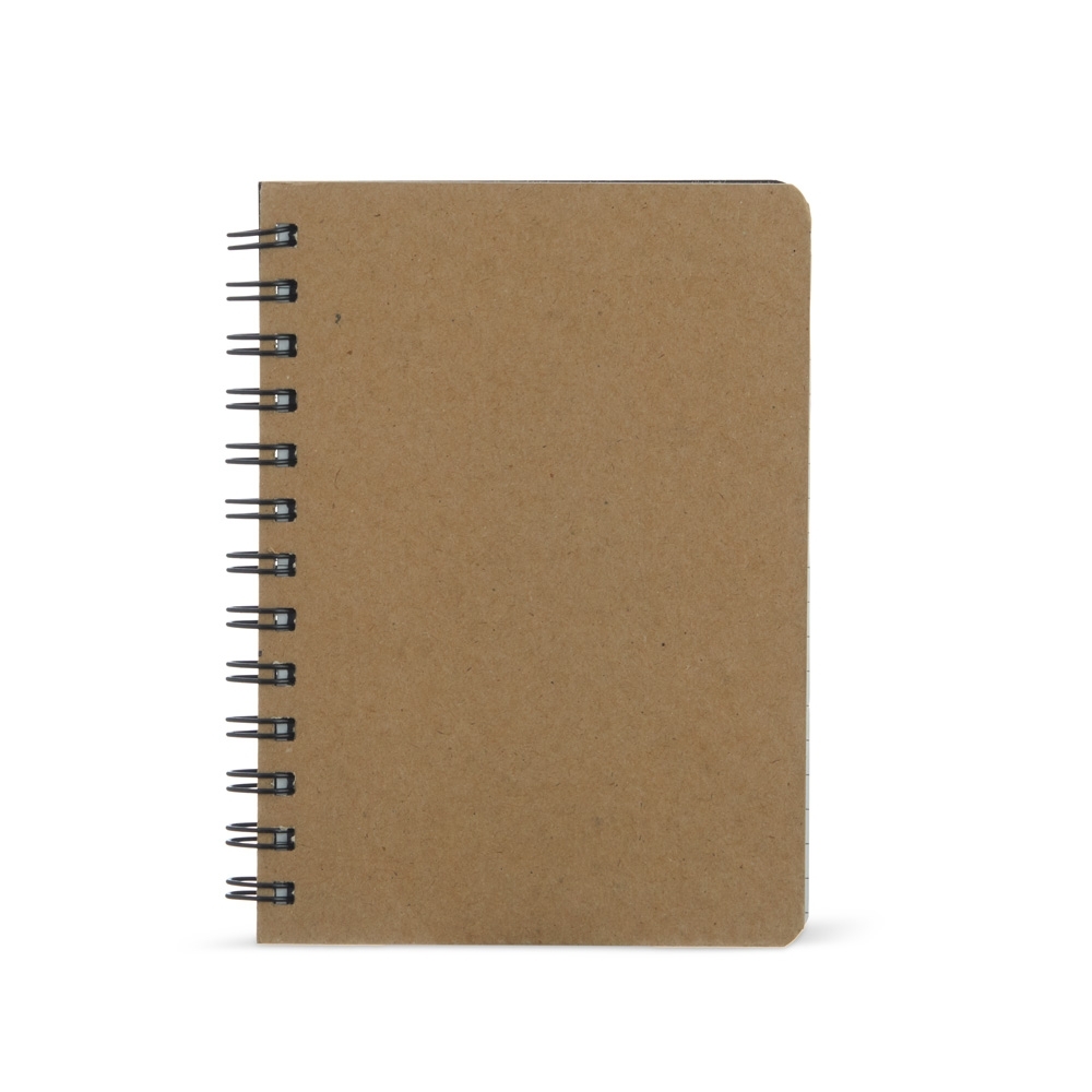 Caderno kraft com pauta 17x13 - 3