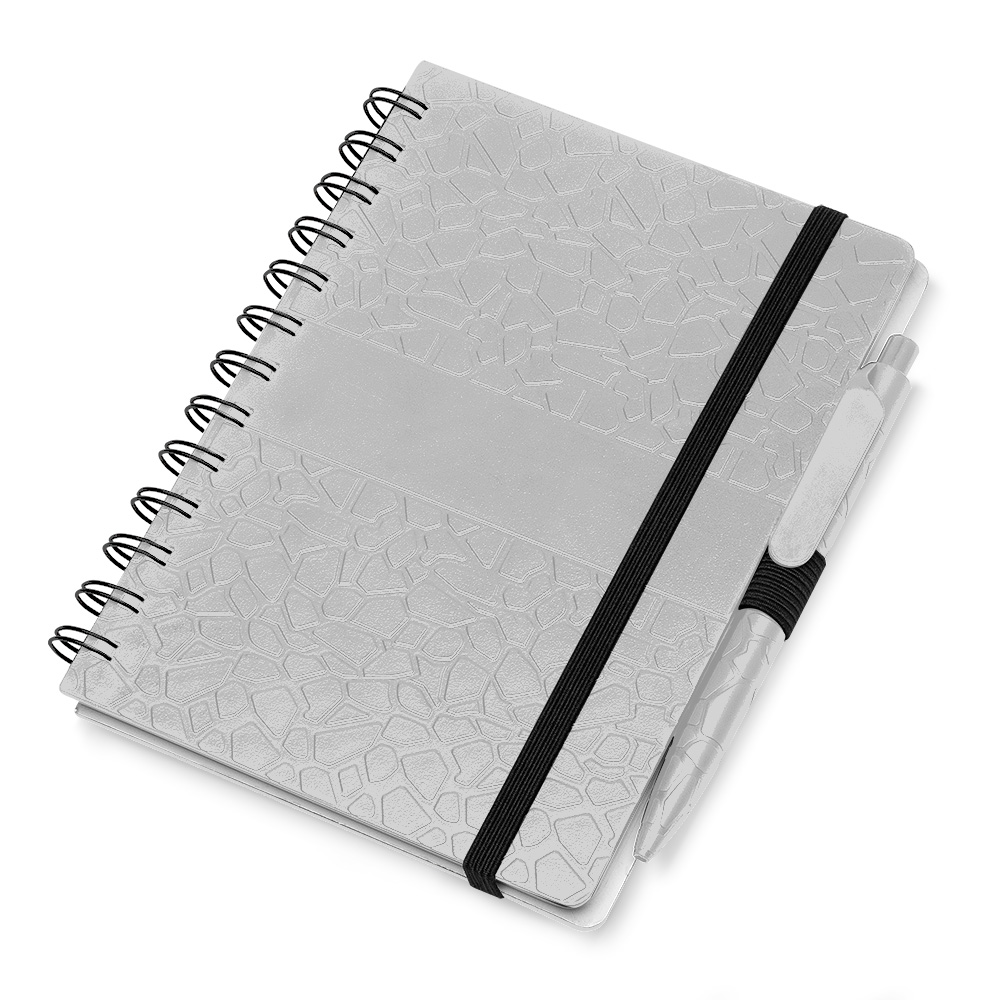 Caderno reciclado com pauta 17x12 - 6