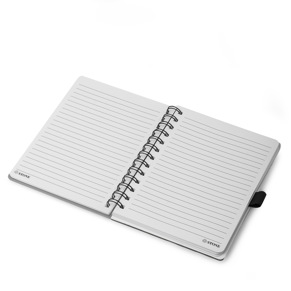Caderno reciclado com pauta 17x12 - 4
