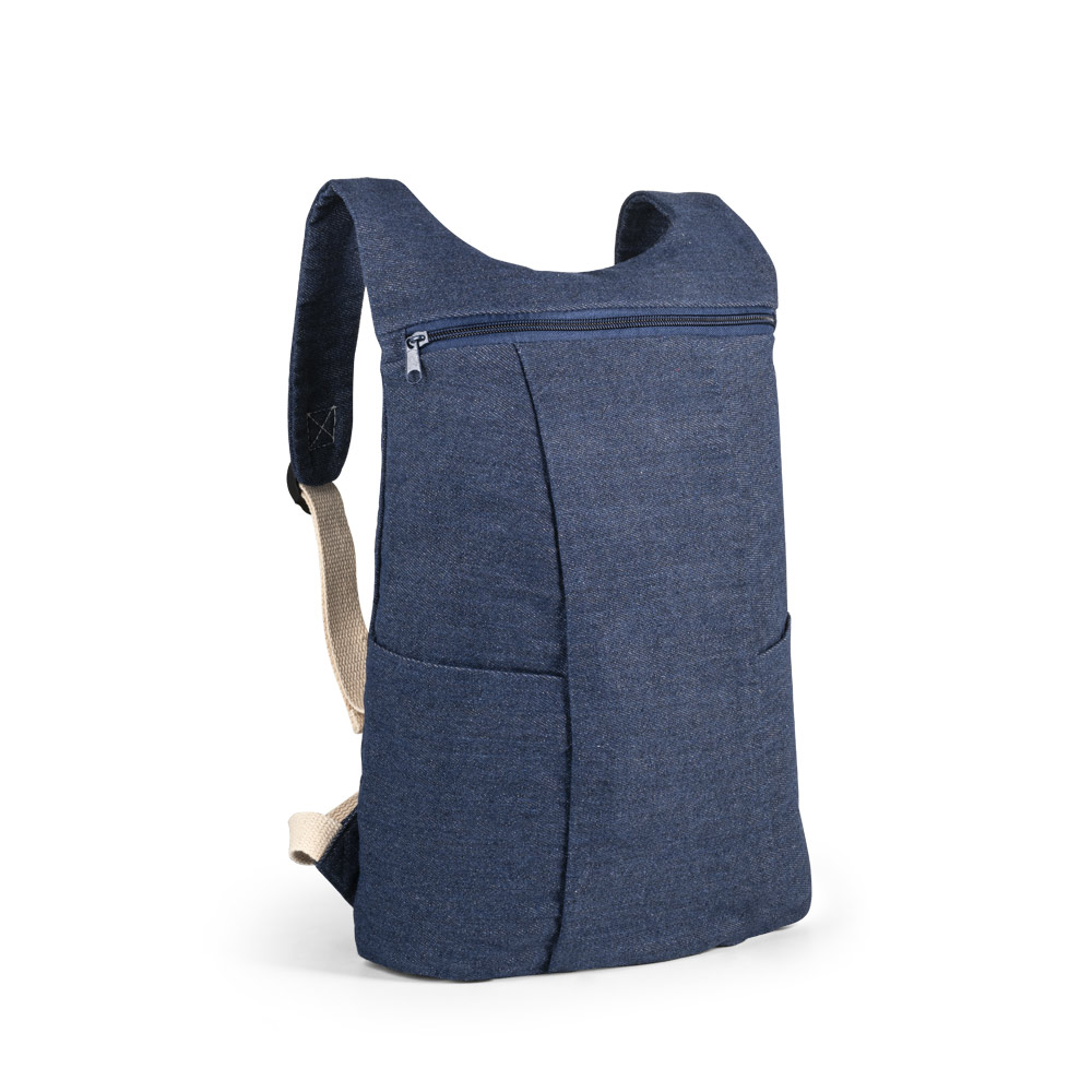 Mochila casual em denim reciclado 15,7" - 2