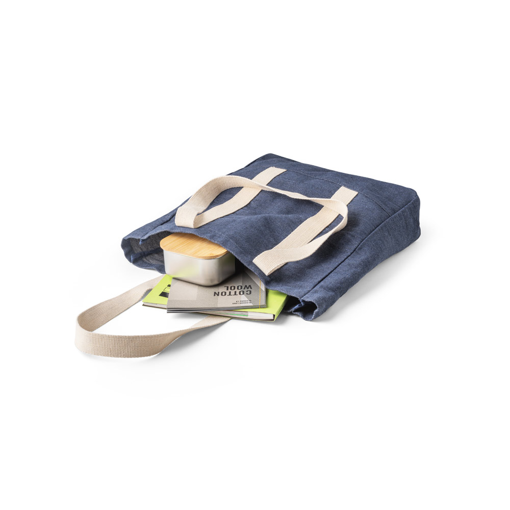 Sacola casual em denim reciclado - 3