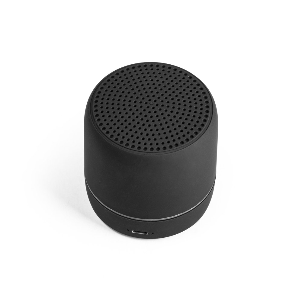 Caixa de som portátil em abs com led - 4