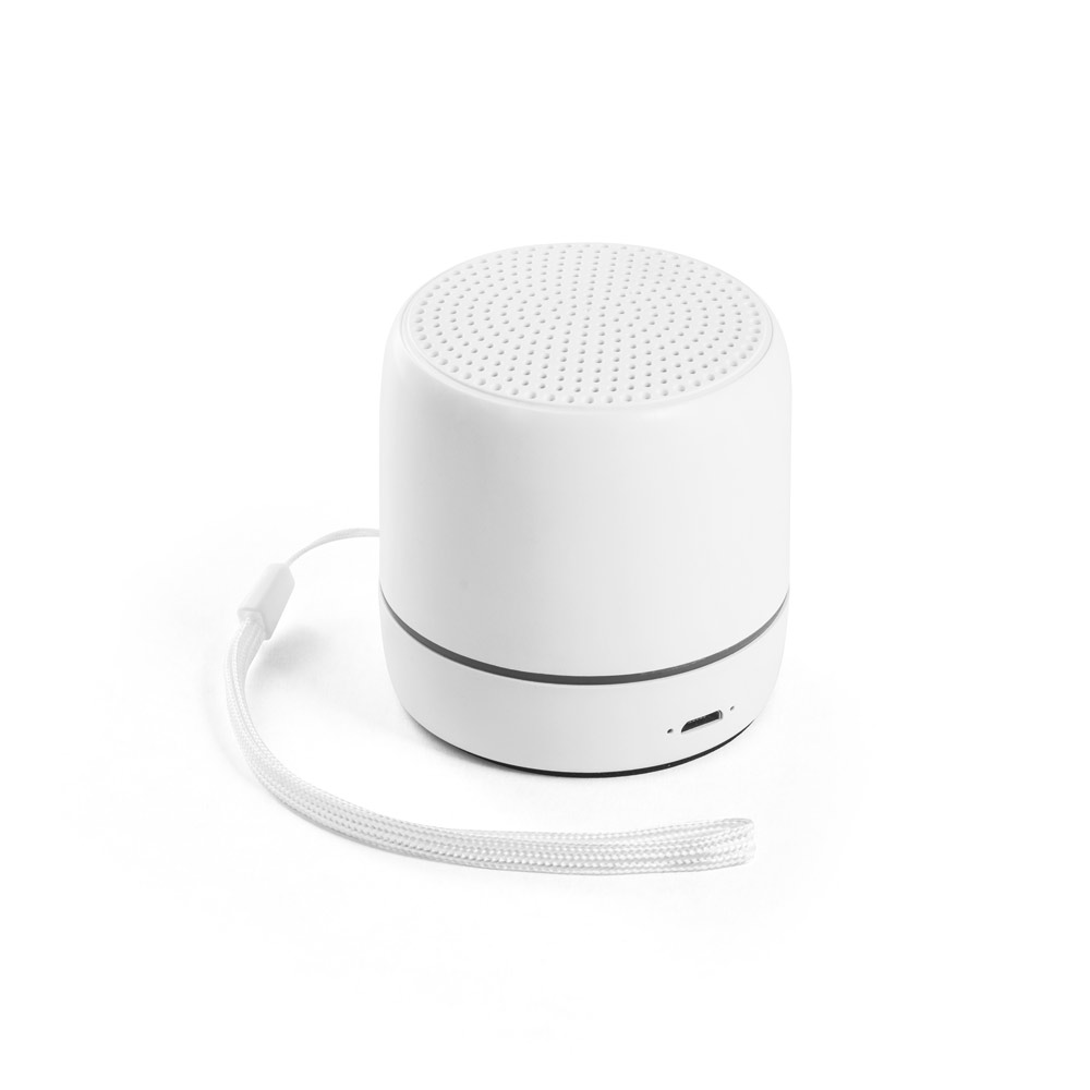 Caixa de som portátil em abs com led - 5