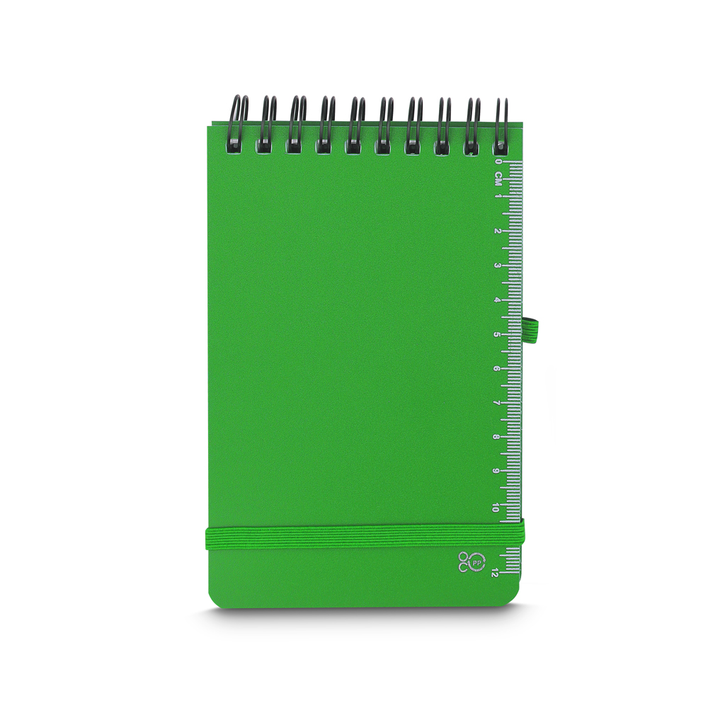 Mini caderno com pauta 14x9 - 2