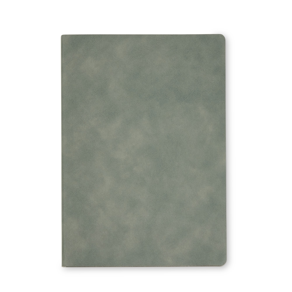 Caderno  pu com pauta 25x17 - 2