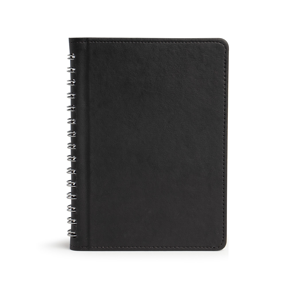 Caderno couro sintético com pauta 21x16 - 3