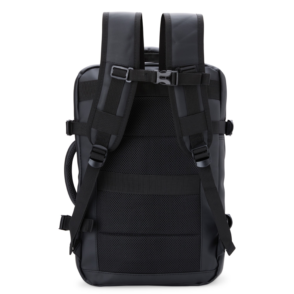 Mochila expansível de couro sintético 15,6" - 5