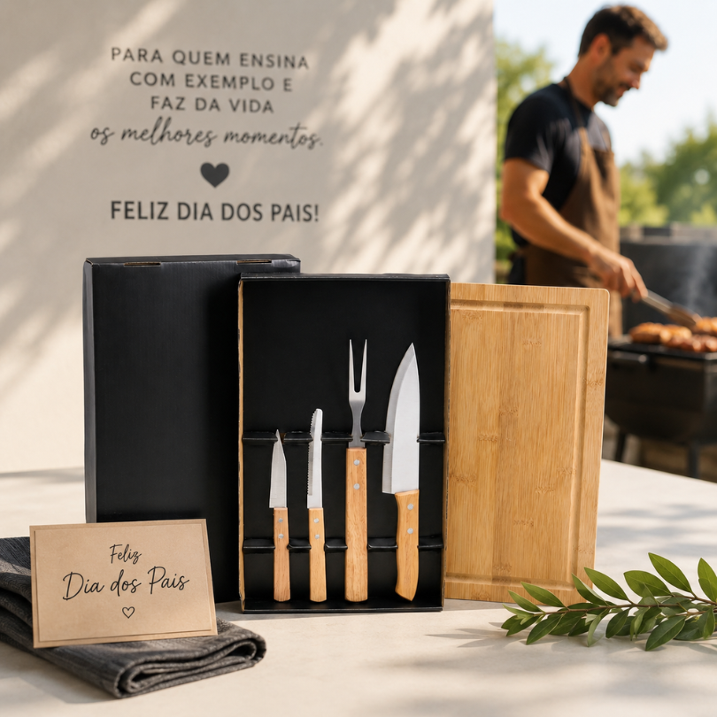 KIT CHURRASCO 5 PEÇAS - 4