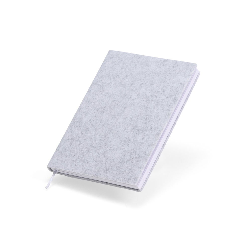 Caderno feltro com pauta 21x15 - 2