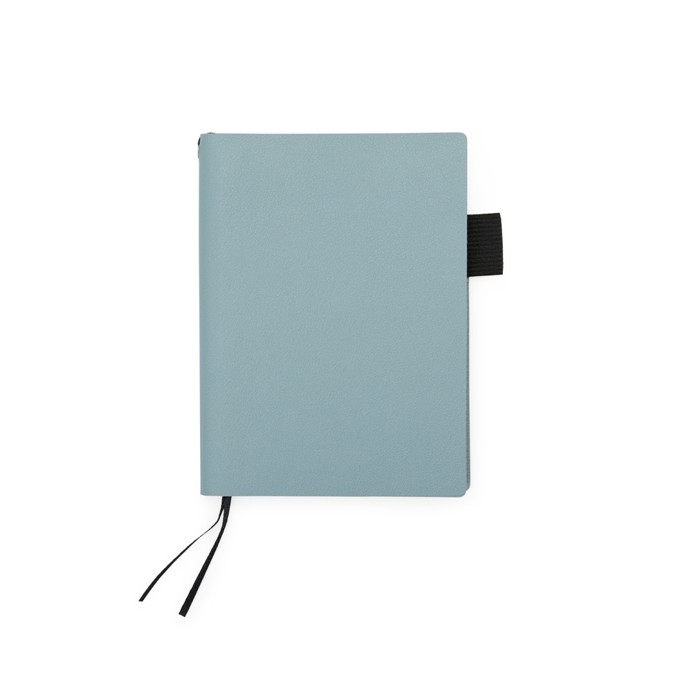 Caderno couro sintético com pauta 14x10 - 2