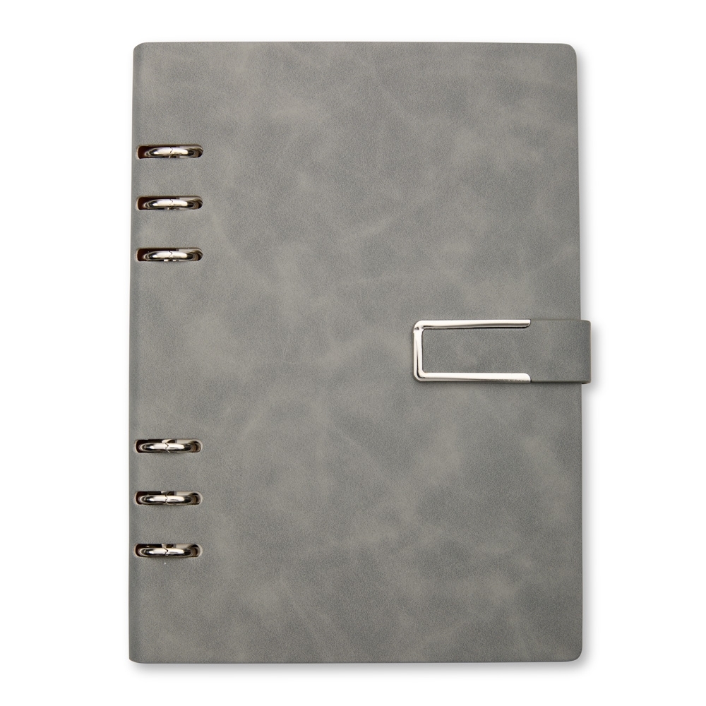 Caderno fichário em pu com pauta 22x16 - 4