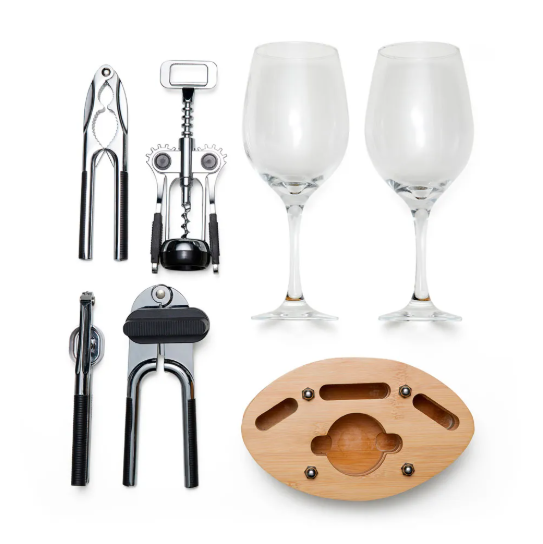 Kit vinho e utilidades 7 peças - 3