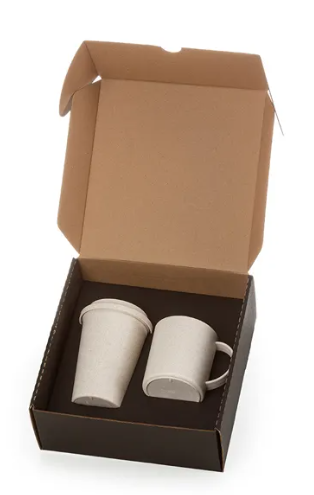 Kit com copo e caneca em fibra de bambu - 3
