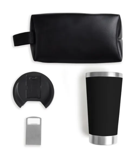 Kit necessaire e copo térmico 2 peças - 2