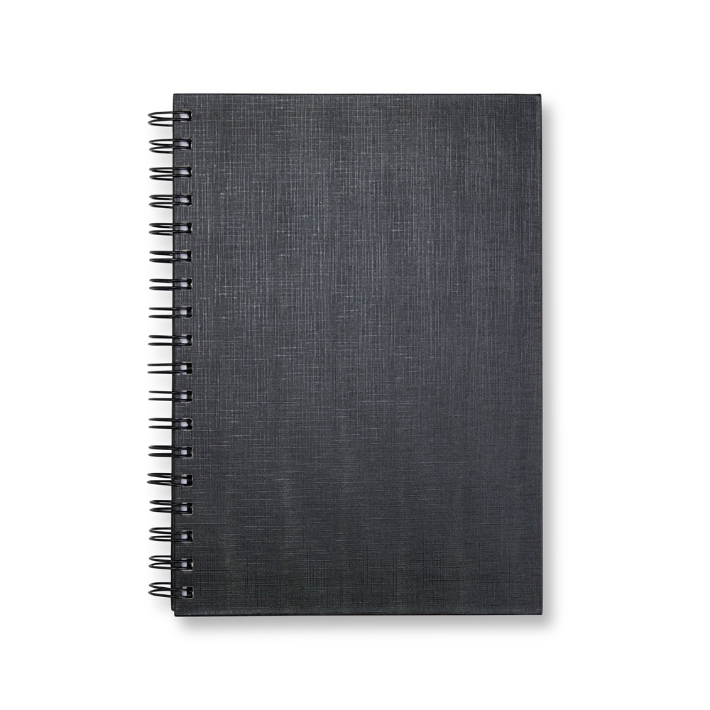 Caderno de linho com pauta 24x17 - 4