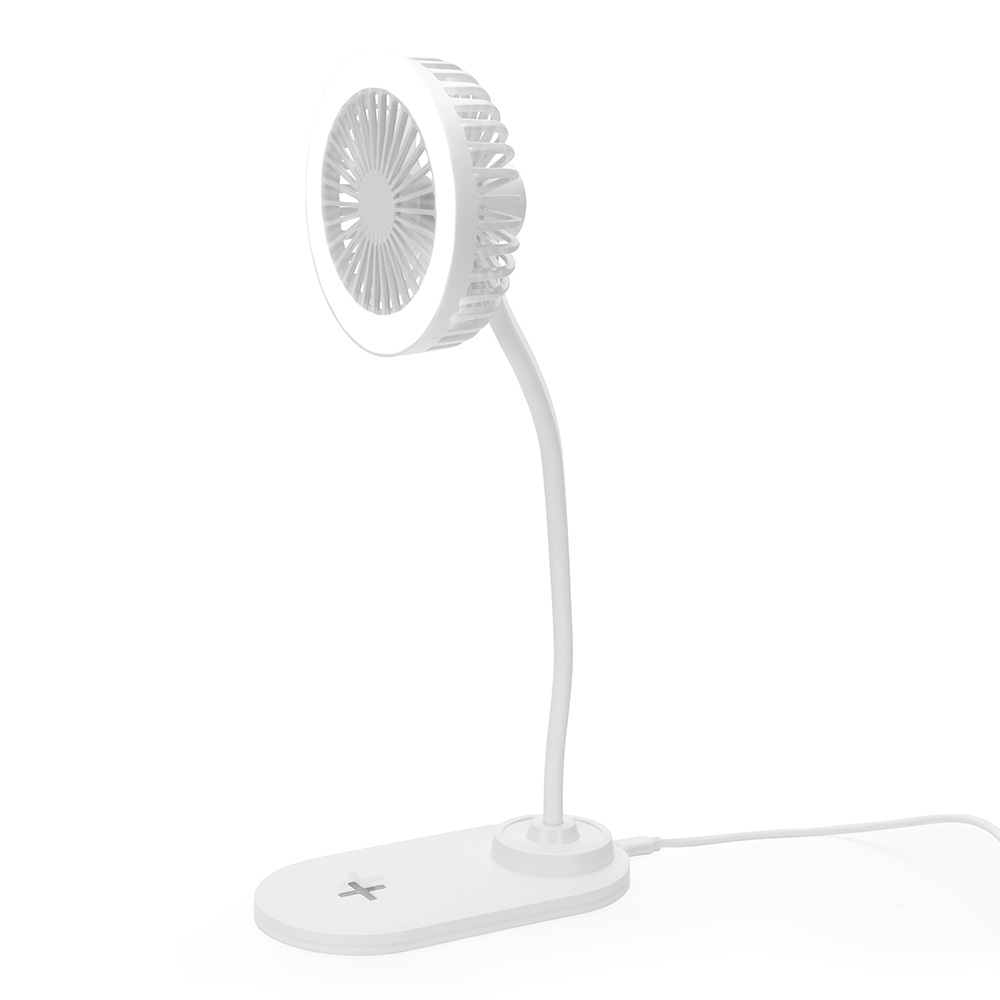 Ventilador com led e carregamento via indução - 2
