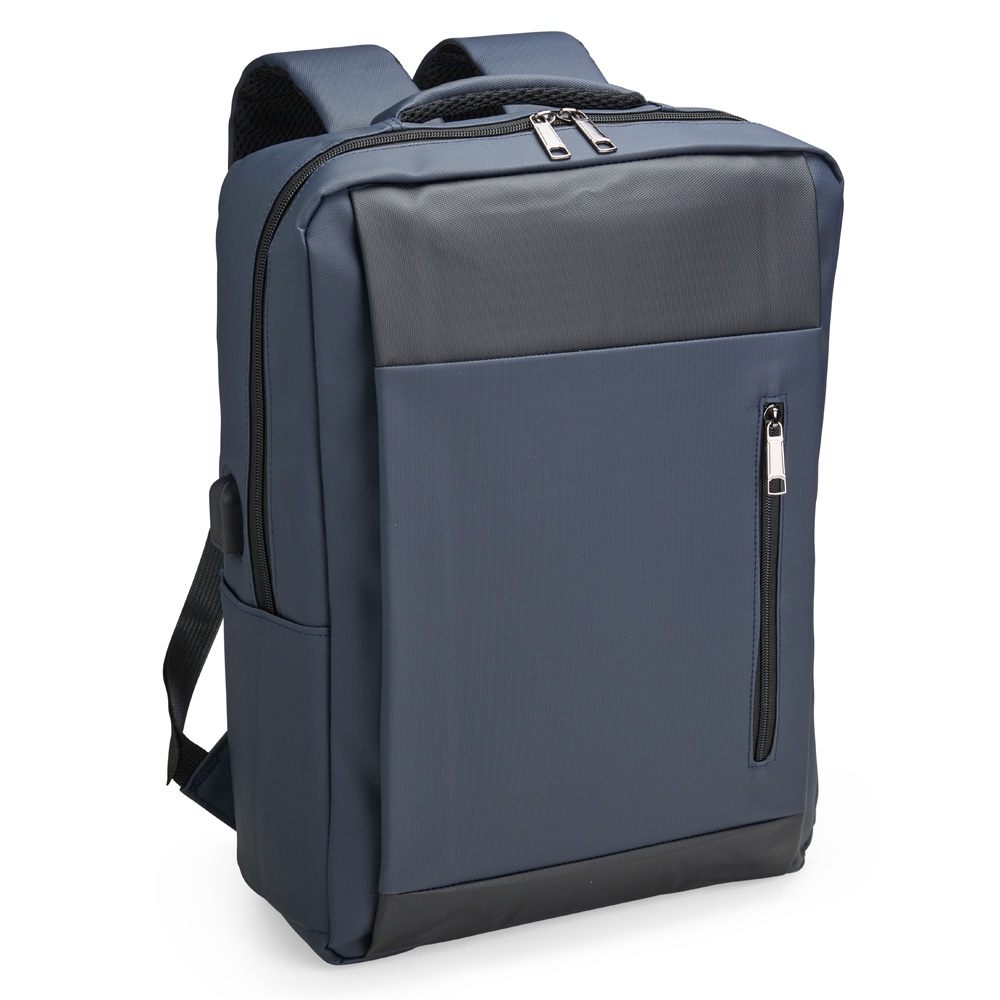 Mochila impermeável pu impermeável antifurto 17" - 2