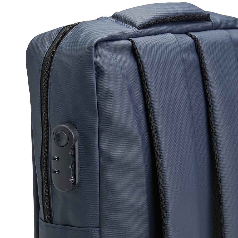 Mochila impermeável pu impermeável antifurto 17" - 3