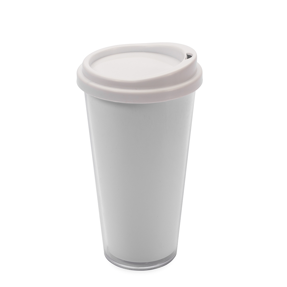 Copo plástico duplo 400 ml - 2