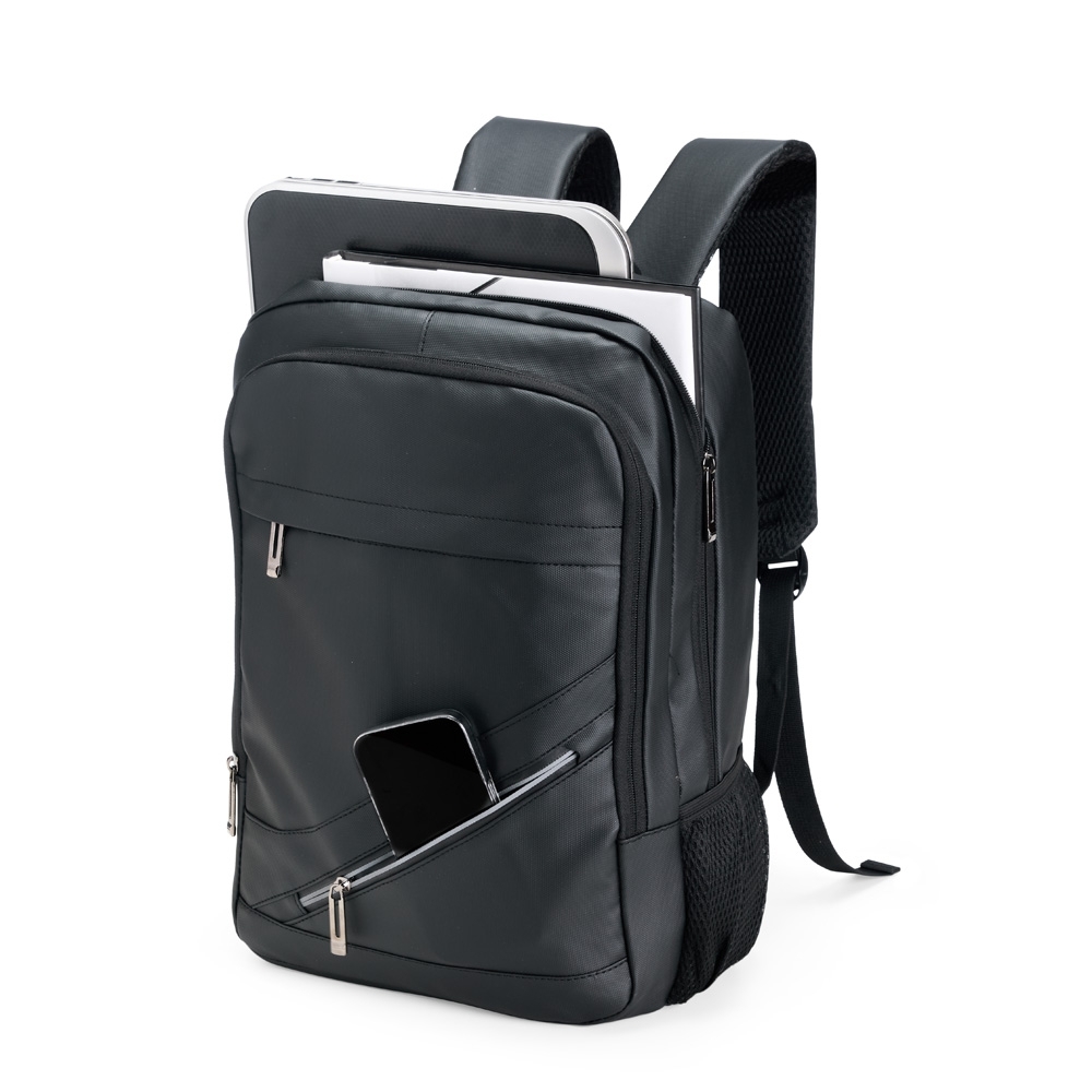 Mochila couro sintético 15,6" - 3
