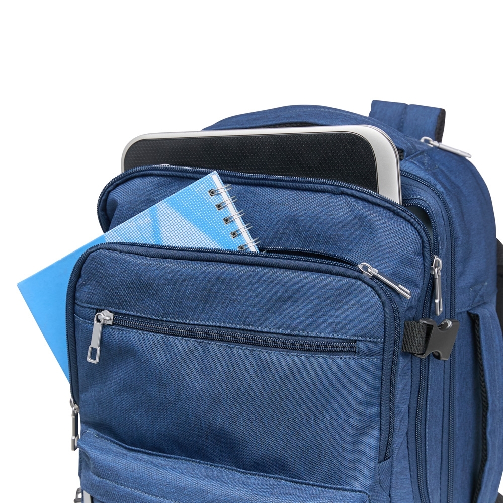 Mochila impermeável poliéster 18,7" - 3