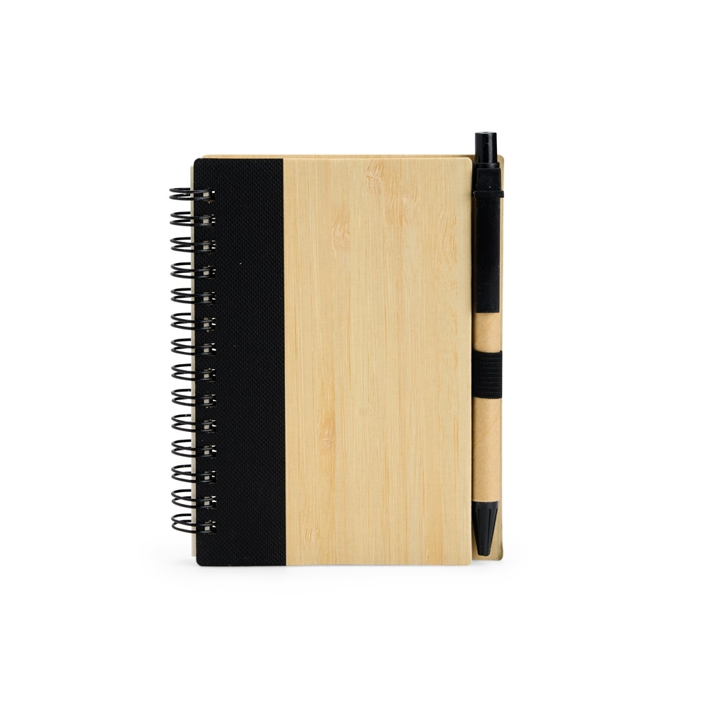 Caderno ecológico com pauta e caneta 13x10 - 4