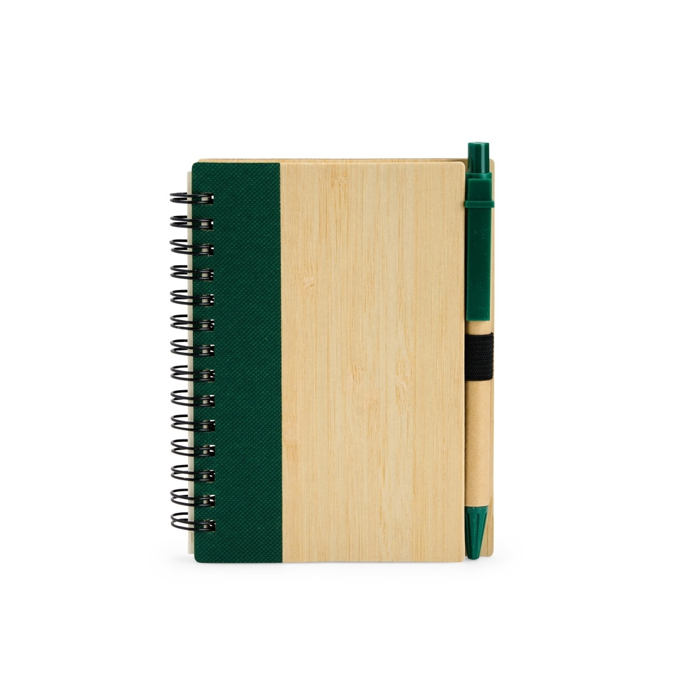 Caderno ecológico com pauta e caneta 13x10 - 5
