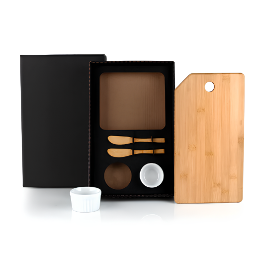 Kit para petisco com tábua, 5 peças - 2