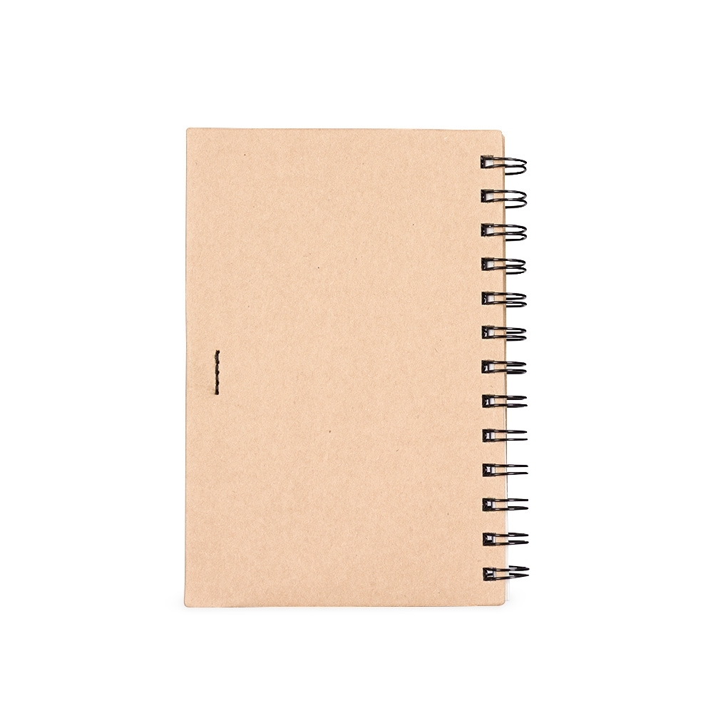 Caderno ecológico com pauta e caneta 17x12 - 4