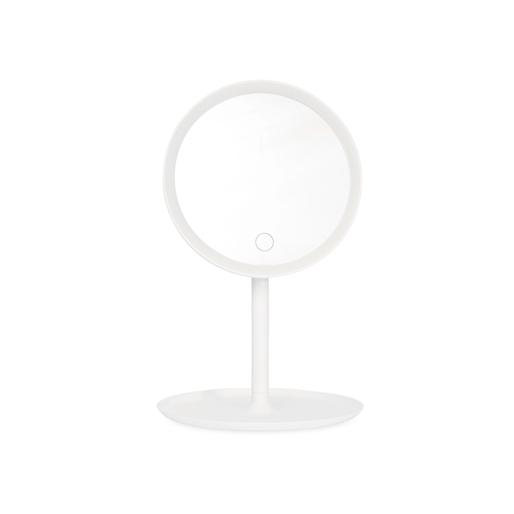 Espelho de mesa plástico com led - 2