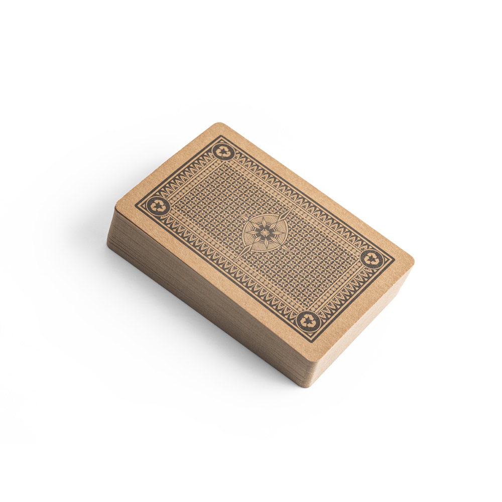 Baralho de 54 cartas clássicas em kraft - 2