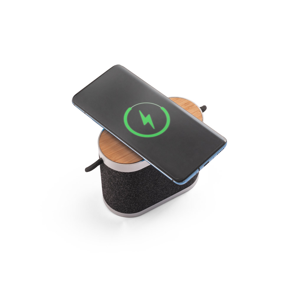 Caixa de som  com carregador wireless - 3