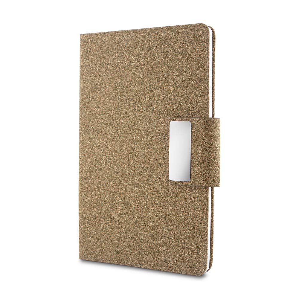 Caderno em pu e fibra de café ou chá - 3