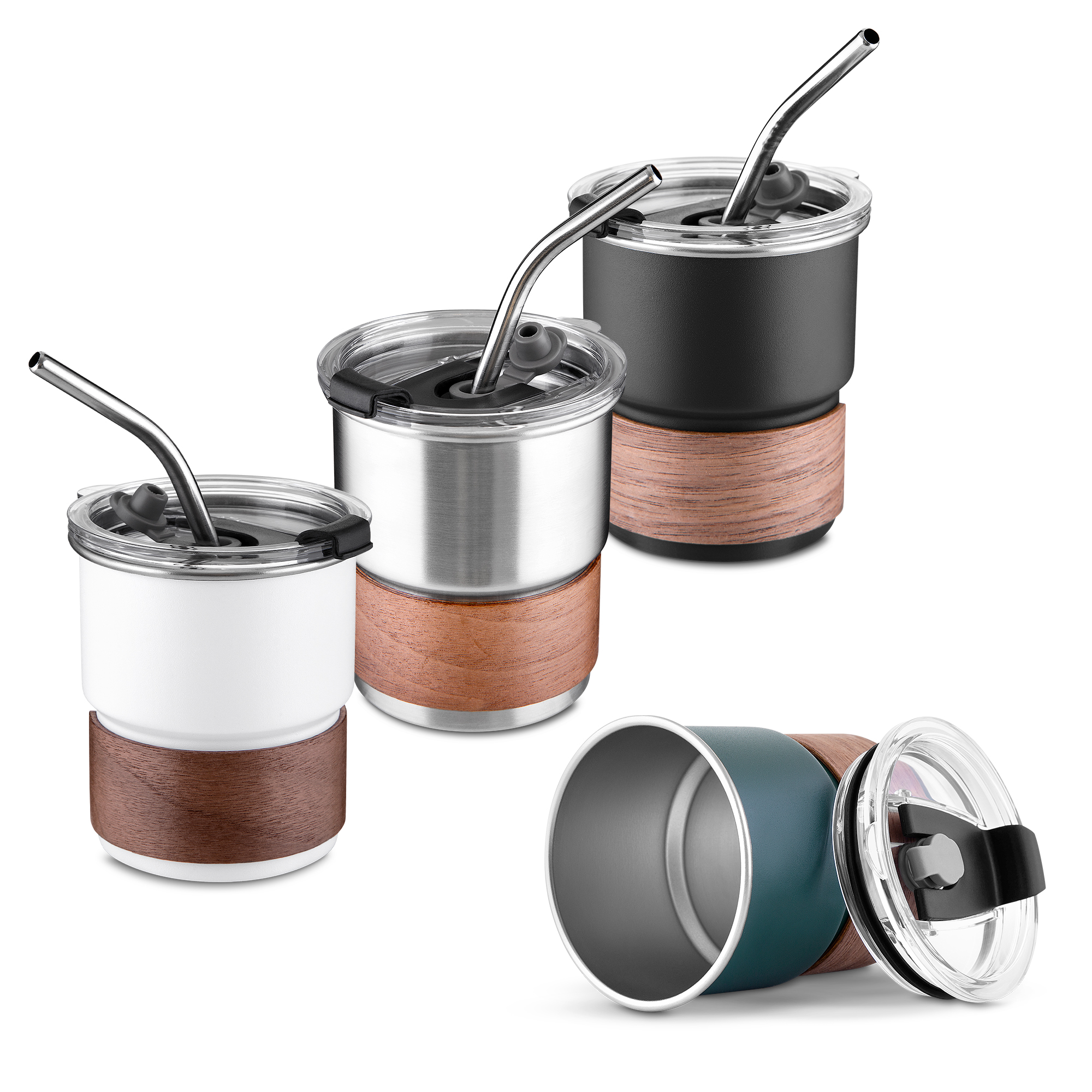 COPO EM INOX COM CANUDO - 1