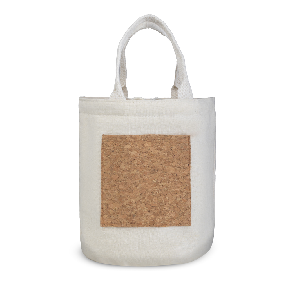 Bolsa térmica em algodão e cortiça 4,8l - 2